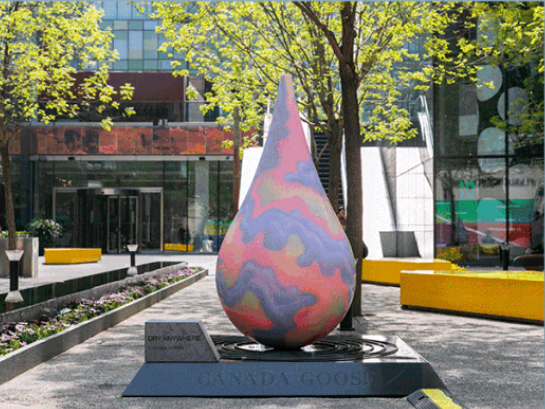 3D打印大鹅&ldquo;DAY ANYWHERE&rdquo;装置艺术